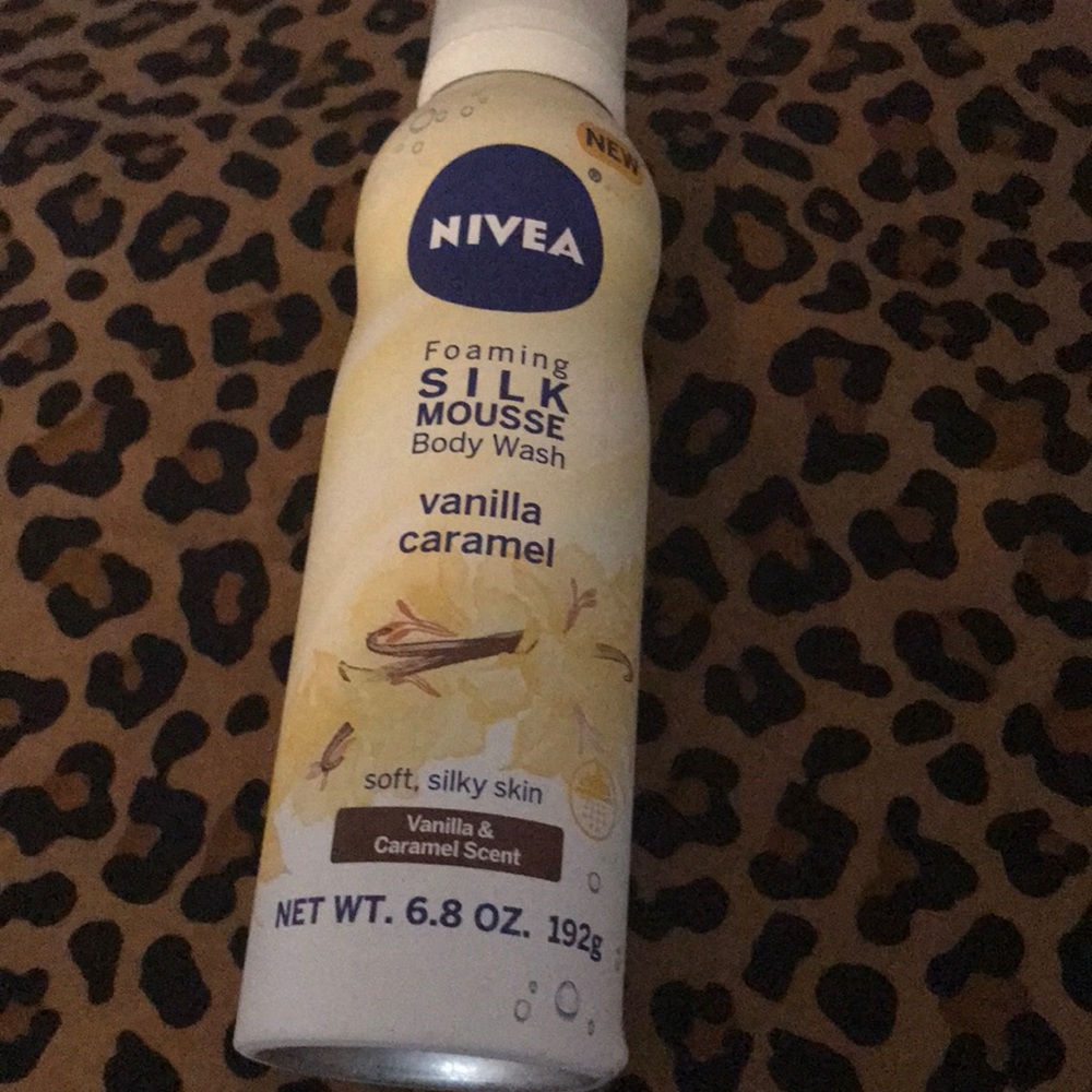 Nivea foam body wash